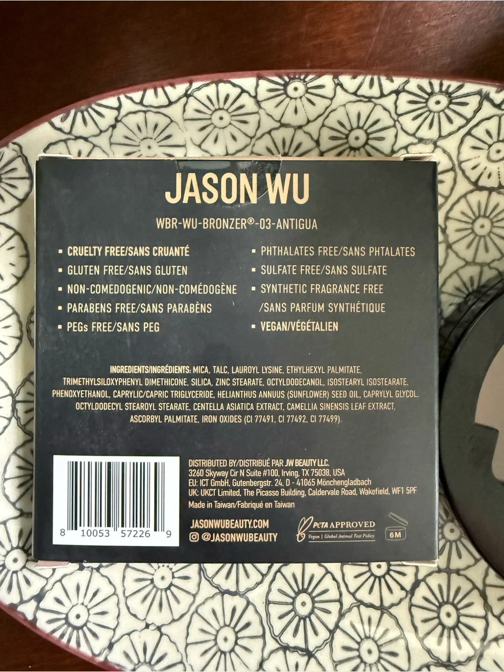 JASON WU BEAUTY Wu Bronzer - 03 Antigua NEW in Box